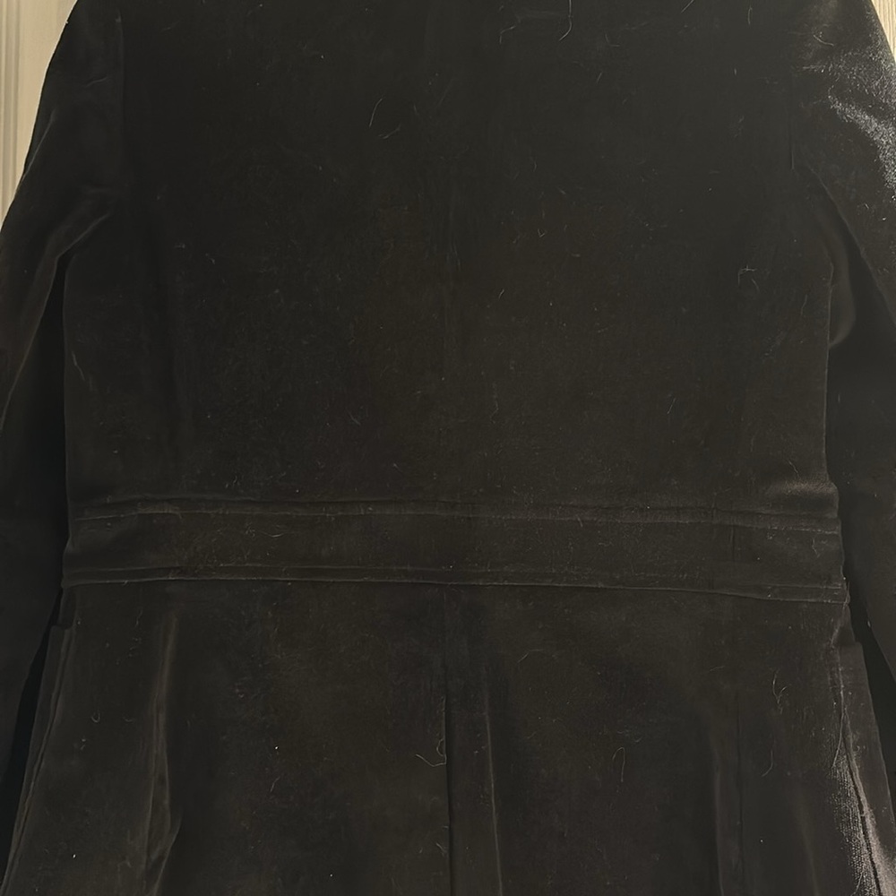 Banana Republic Black Velvet Blazer - Picture 5 of 7